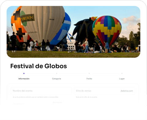 crea tu evento