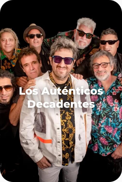 Los Autenticos Decadentes Boletia